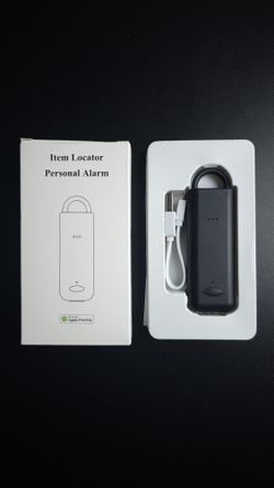 Personal Alarm, 130dB Safety Keychain Alarm Compatible with Apple Find My App

