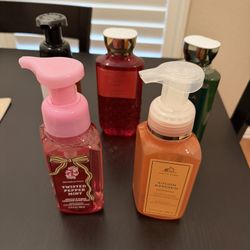 New Bath & Body Works Hand Soaps & Body Wash