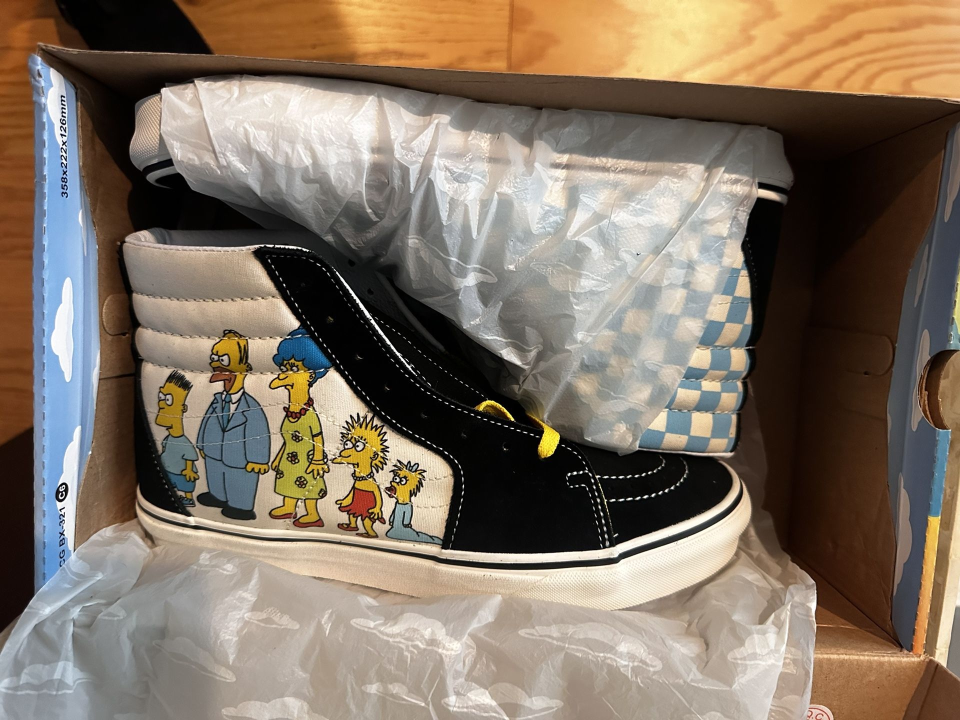 Vans Sk8 Hi // The Simpsons Family Portrait - 10M