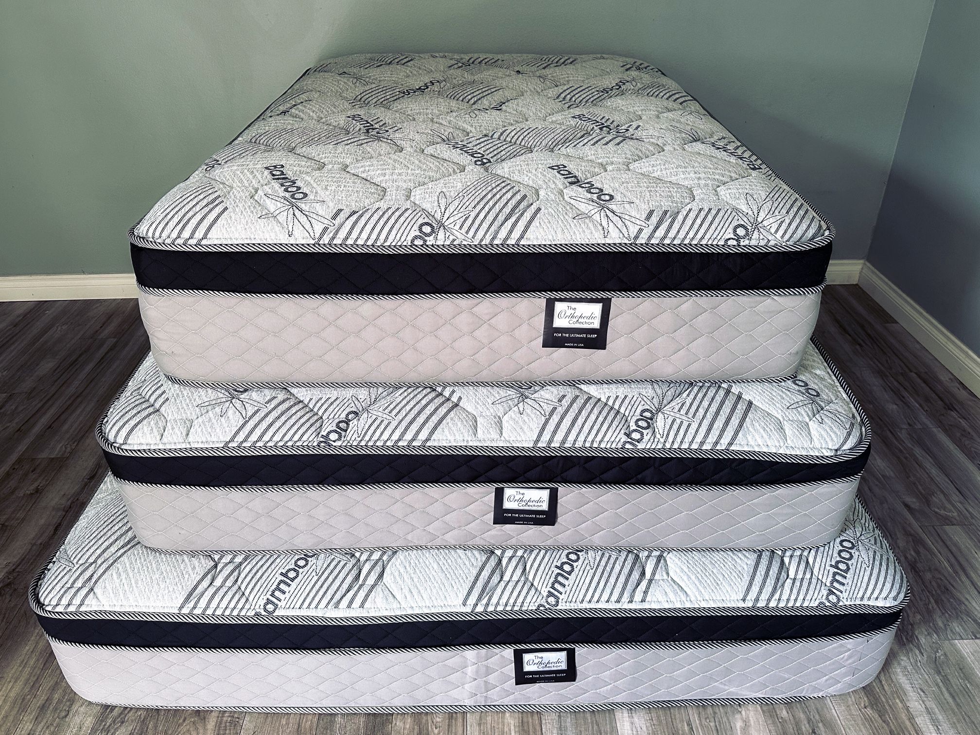 12in King Size Dream Luxury European Pillow Top Mattress