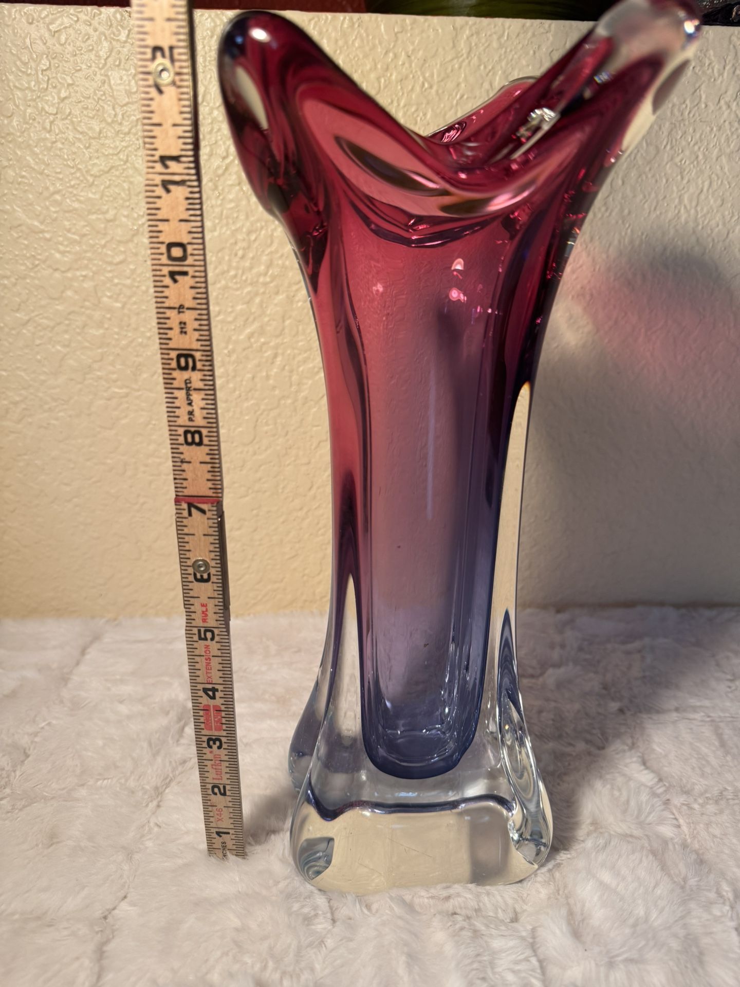 Vintage J.I.Co. Murano glass vase