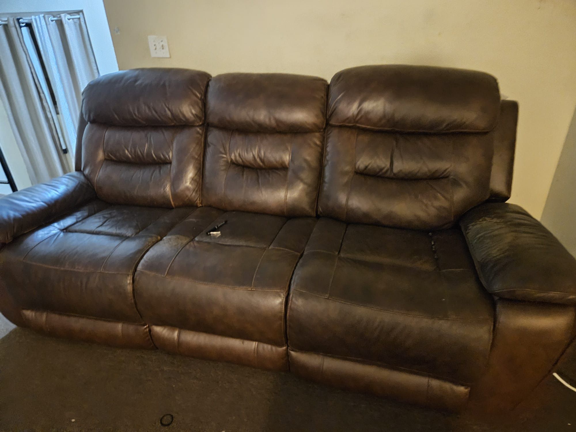 Recliner Sofas And Twin Bed And Dresser