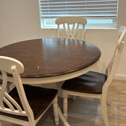 4 Chair Table Farm Style 