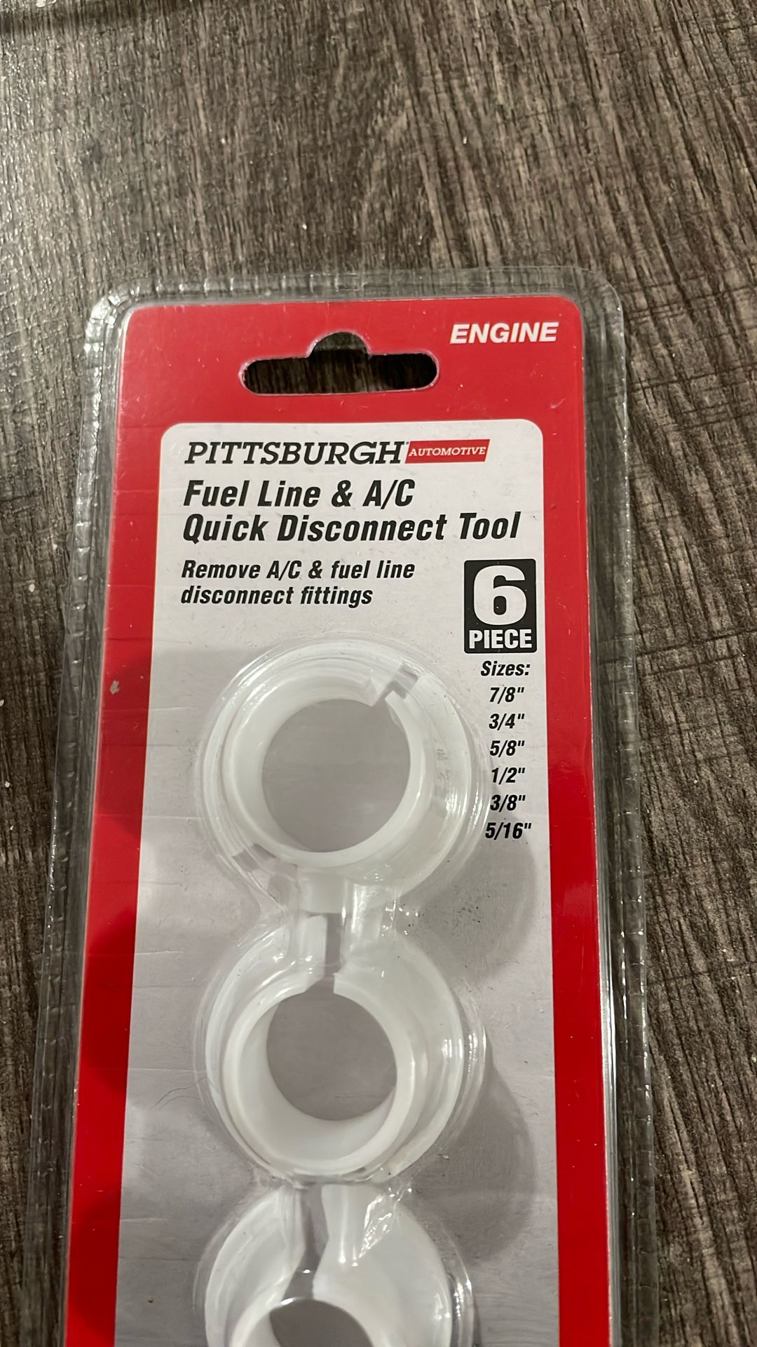 Fuel Line And A/C Quick Disconnect Tool