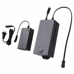 124#Battery Pack for Reclining Furniture with Adapter, 5000 mAh Rechargeable Recliner Battery Pack with Universal 2-Pin Connector and LED Screen, for 