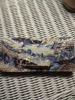 Brahmin Crocodile 🐊 Embossed Leather Wallet
