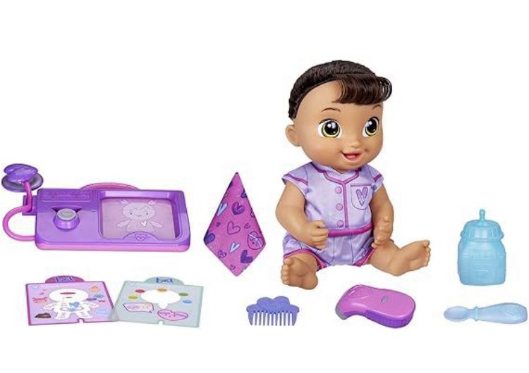 👩⚕️ For Sale: Baby Alive Lulu Achoo Doll – 12” Interactive Doctor Play Toy (Brown Hair)