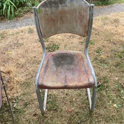 Fab Vintage Molded Aluminum Chair