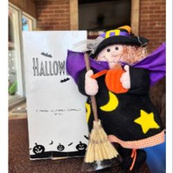 Glowing Halloween Plushie Witch