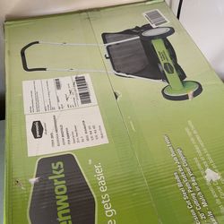Green works 20” 2 In 1 Reel Mower