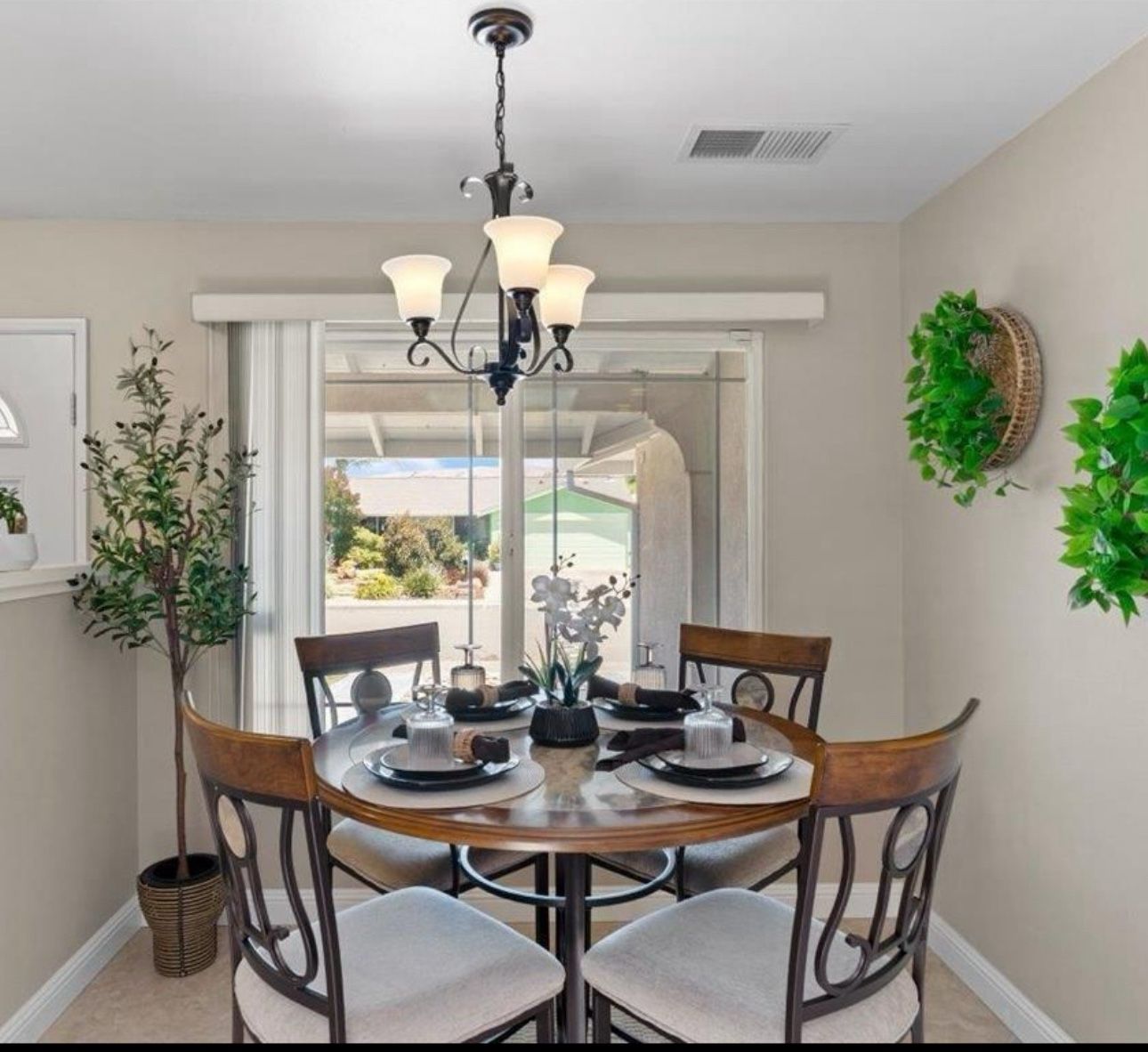 Dining Table With Four Chairs