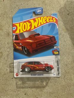 Hot Wheels 2024 '76 Chevy Chevette Red 197/250 - HW Drag Strip 9/10 - New
