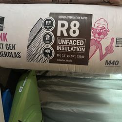 Brand New r8 Interior Unfaced Insulation 