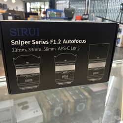 Sirui Sniper Series F1.2 Auto Focus Lenses