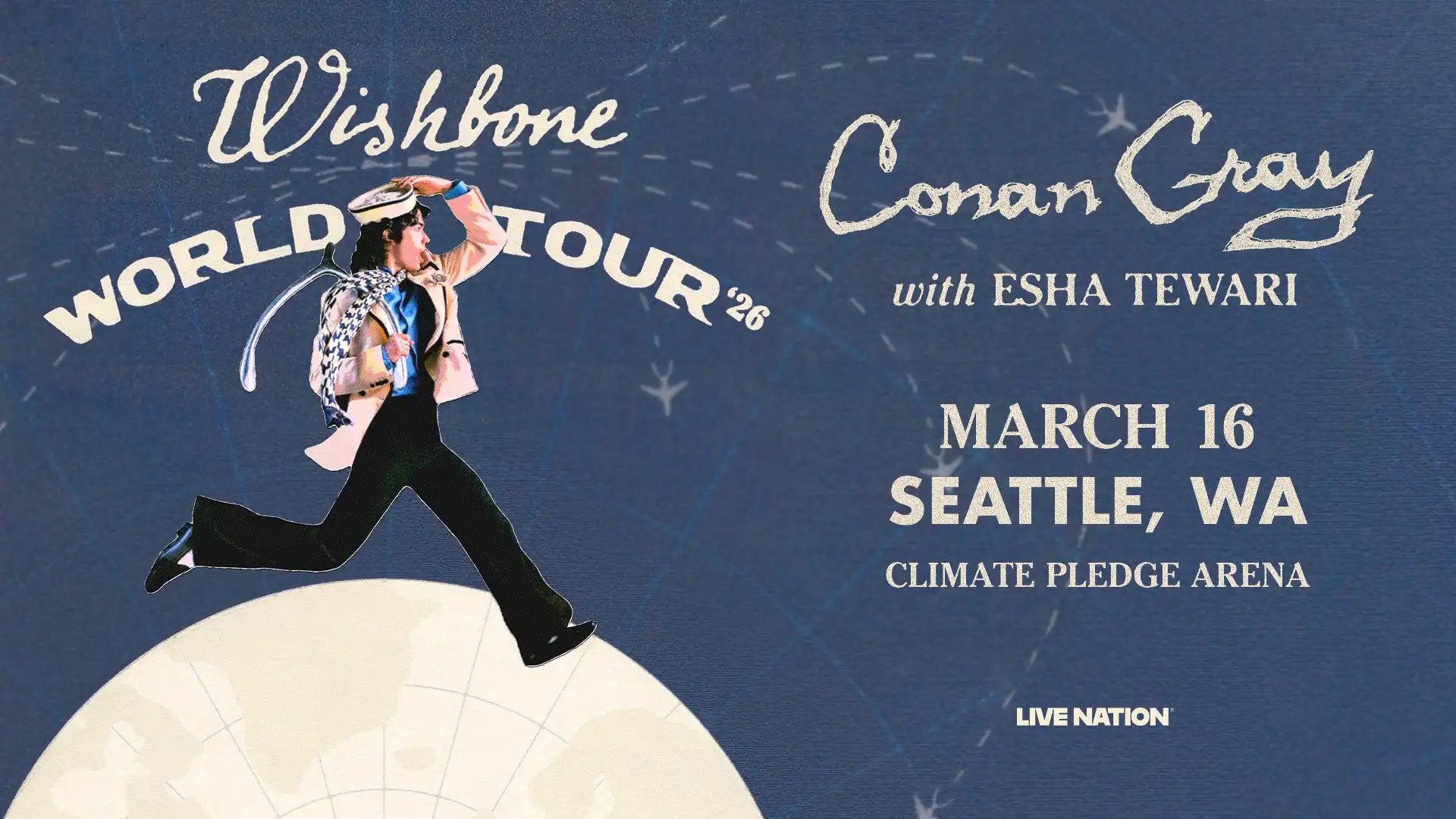Conan Gray Seattle 3/16 2 Tix Good Seats