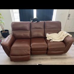 Leather Couch 