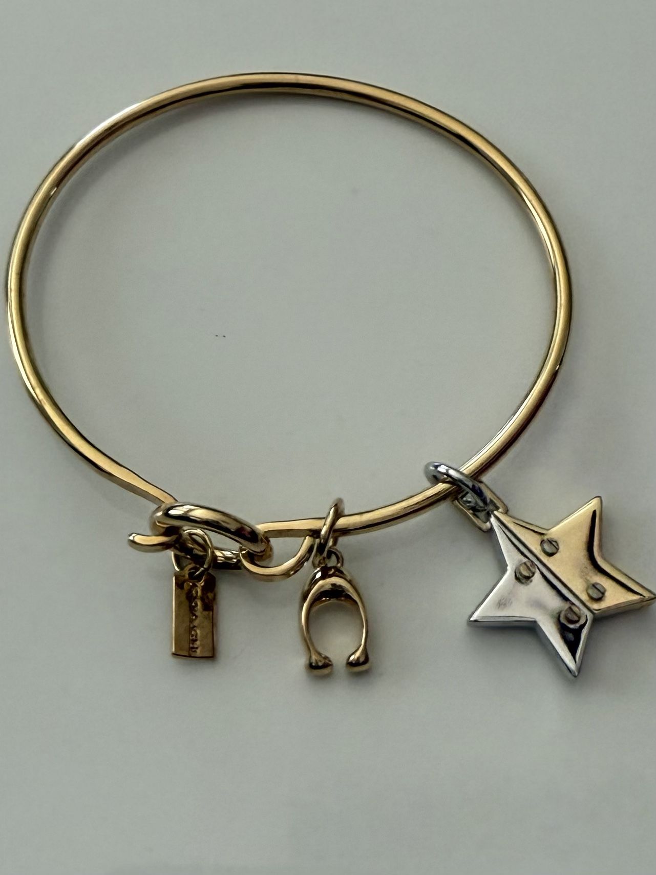 Coach Bangle With Charms