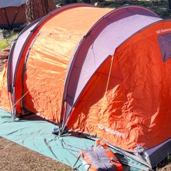 Havana 4-Person Festival Tent – Easy Setup w/ Living Area & Separate Bedrooms