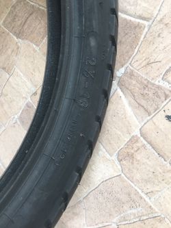 Motorcycle tires new