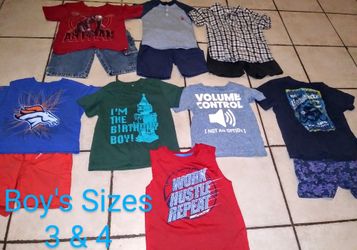 Boy's Size 3T and 4T Bundle