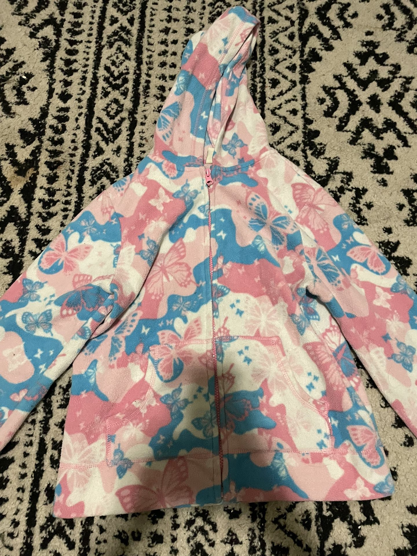 Kids Blue And Pink Jacket 