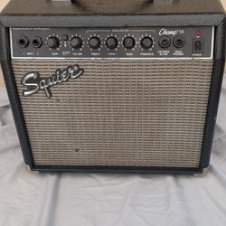 Fender  Squier Champ 15 Guitar Amp  28 Watts In Perfect  Working  Order  50 Dollars 