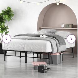 Full / Double Higbee 14'' Steel Bed Frame