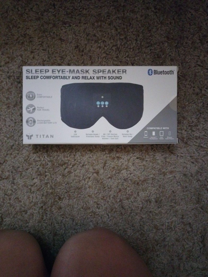 Titan Bluetooth Sleep Eye Mask Speaker