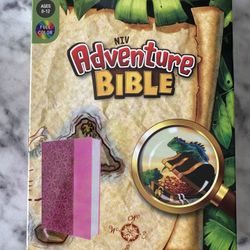 NIV, Adventure Bible, Leathersoft, Pink, Full Color
