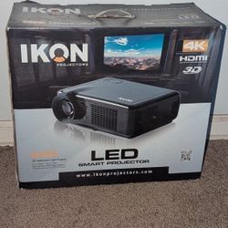 Ikon 4K 3D Smart Projector