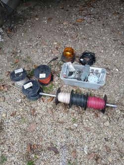 Miscellaneous wire and electrical supplies