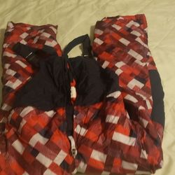 Girls Snow Bib Lands End Sz 12