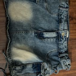Mini Jean Skirt 