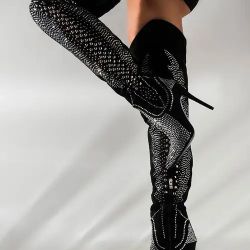 THIGH HIGH  STILETTO HEEL Boots 