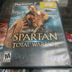Spartan Total Warrior Ps2