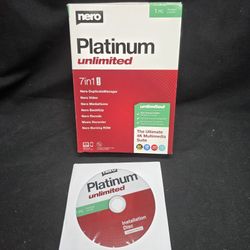 Nero Platinum Unlimited Video Editing 7 IN 1 SUITE 4K Video G2U