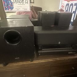 Receiver With Speakers 