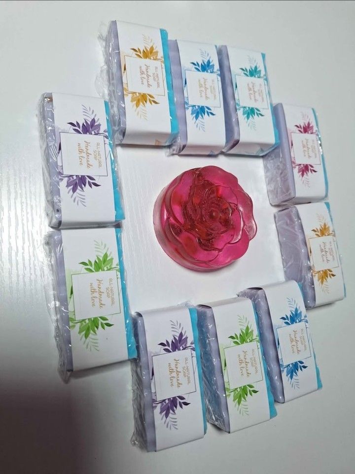 Homemade natural hand soap