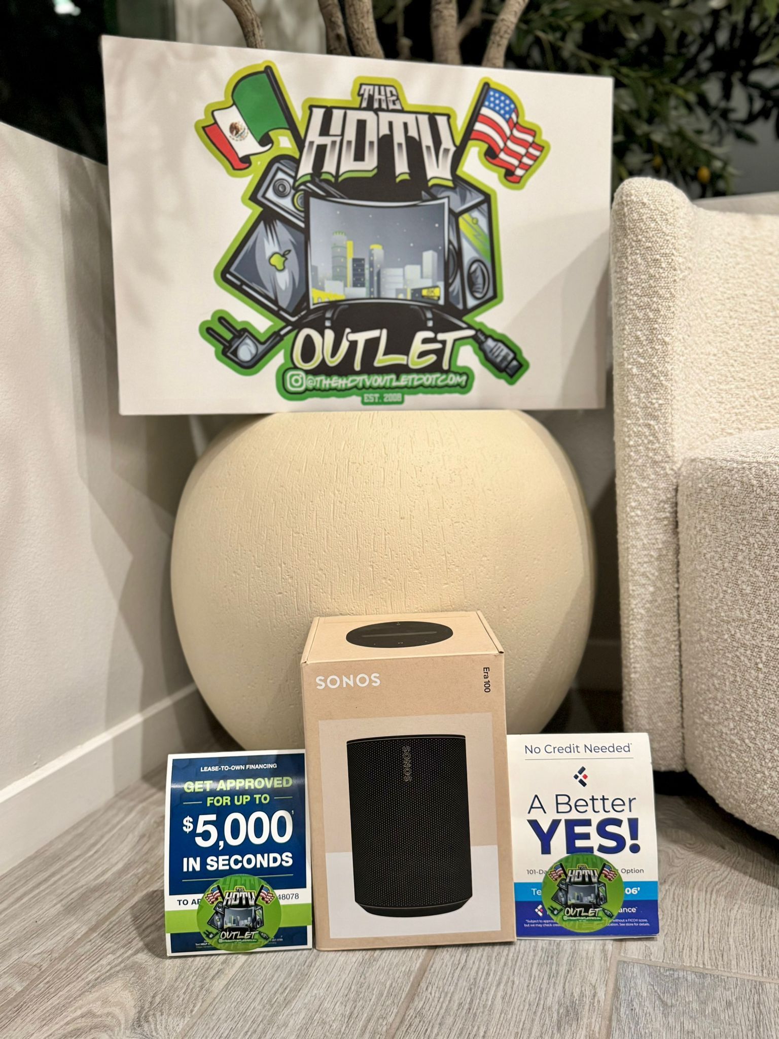 Sonos Era 100 wifi and Bluetooth smart speaker floor model