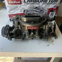 Used Edelbrock 750 Carburetor