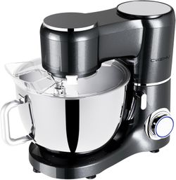 New 9-Quart 660W Stand Mixer – Gray