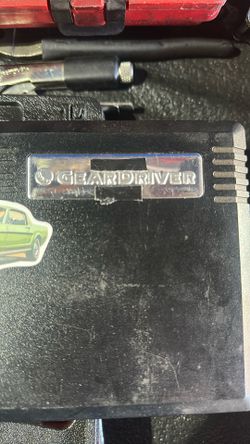 New Gear Driver Tool.
