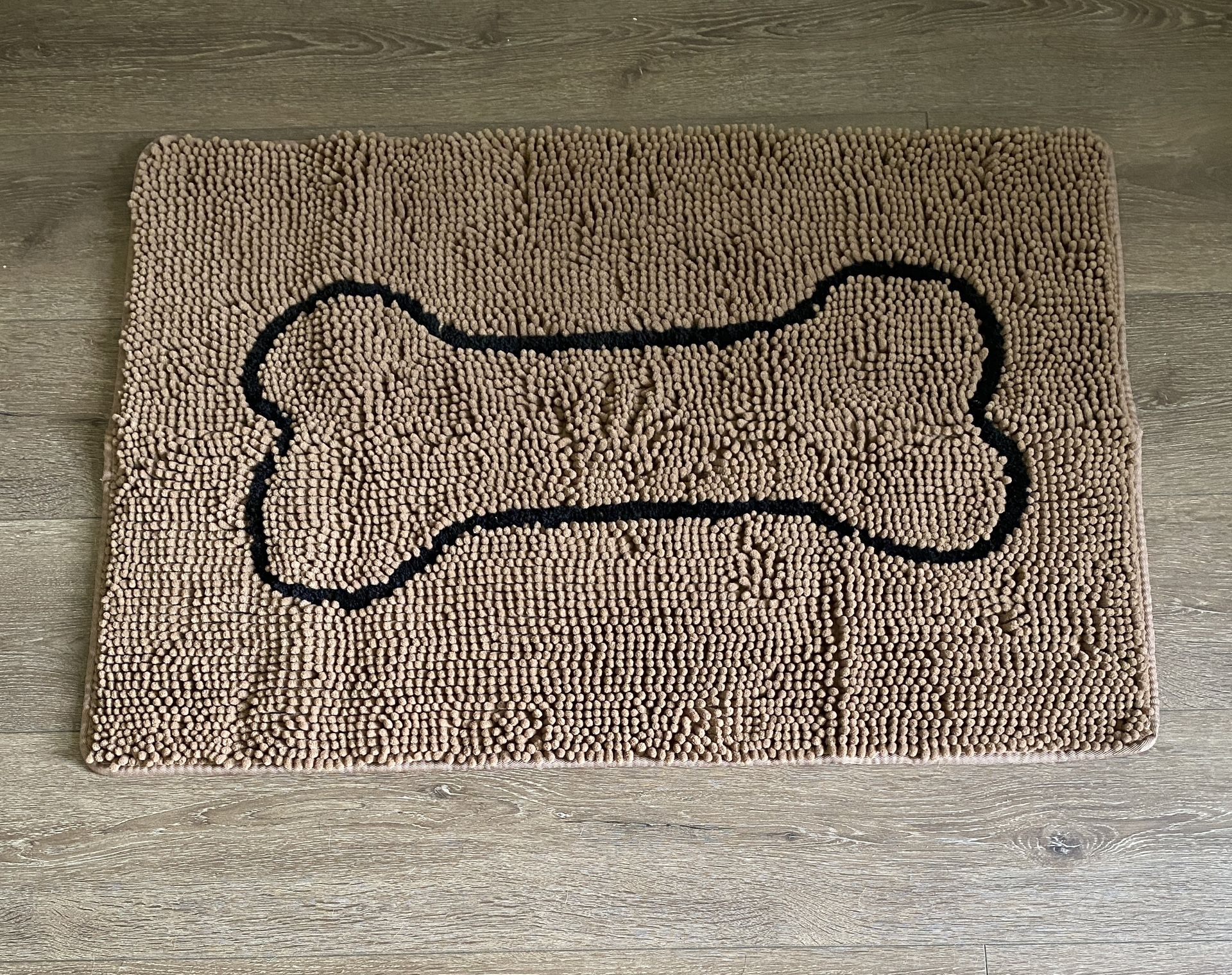 Cute, Absorbent Dog Bone Mat