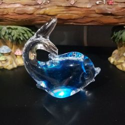 Fish Glass Figure  5 Inches 