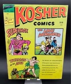 Kosher Comics #101 1966 Lone Ranger Tarzan Dick Tracy Superman Parodies VTG