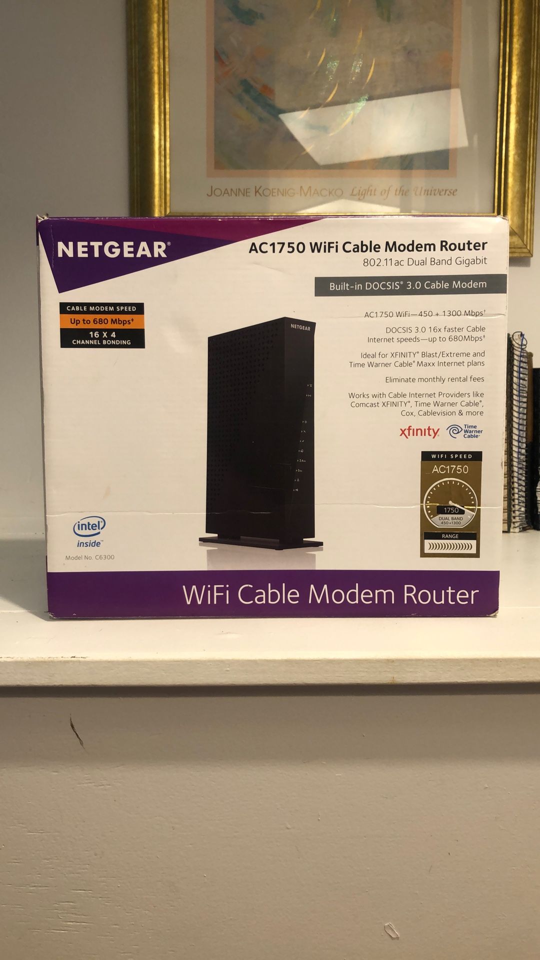 AC1750 Wifi Cable Modem Router