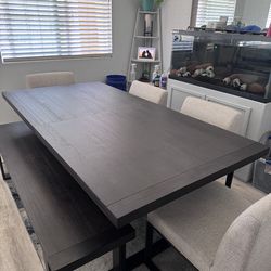 Large Dinning Room table 84” - 102