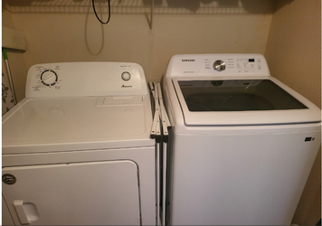 Washer and Dryer