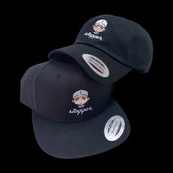 12 Custom Embroidered Yupoong Snapbacks or Dad Hats With Your Design or Logo Custom Embroidery $180