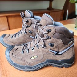 Brand New Keen Durand II Hiking Boots w/New Sole ReCORK Insoles Sz 13
